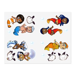 Wave of Merfolk Sticker Sheet