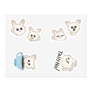 Dust Bunnies Sticker Sheet