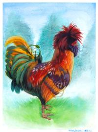 Rooster-Painting